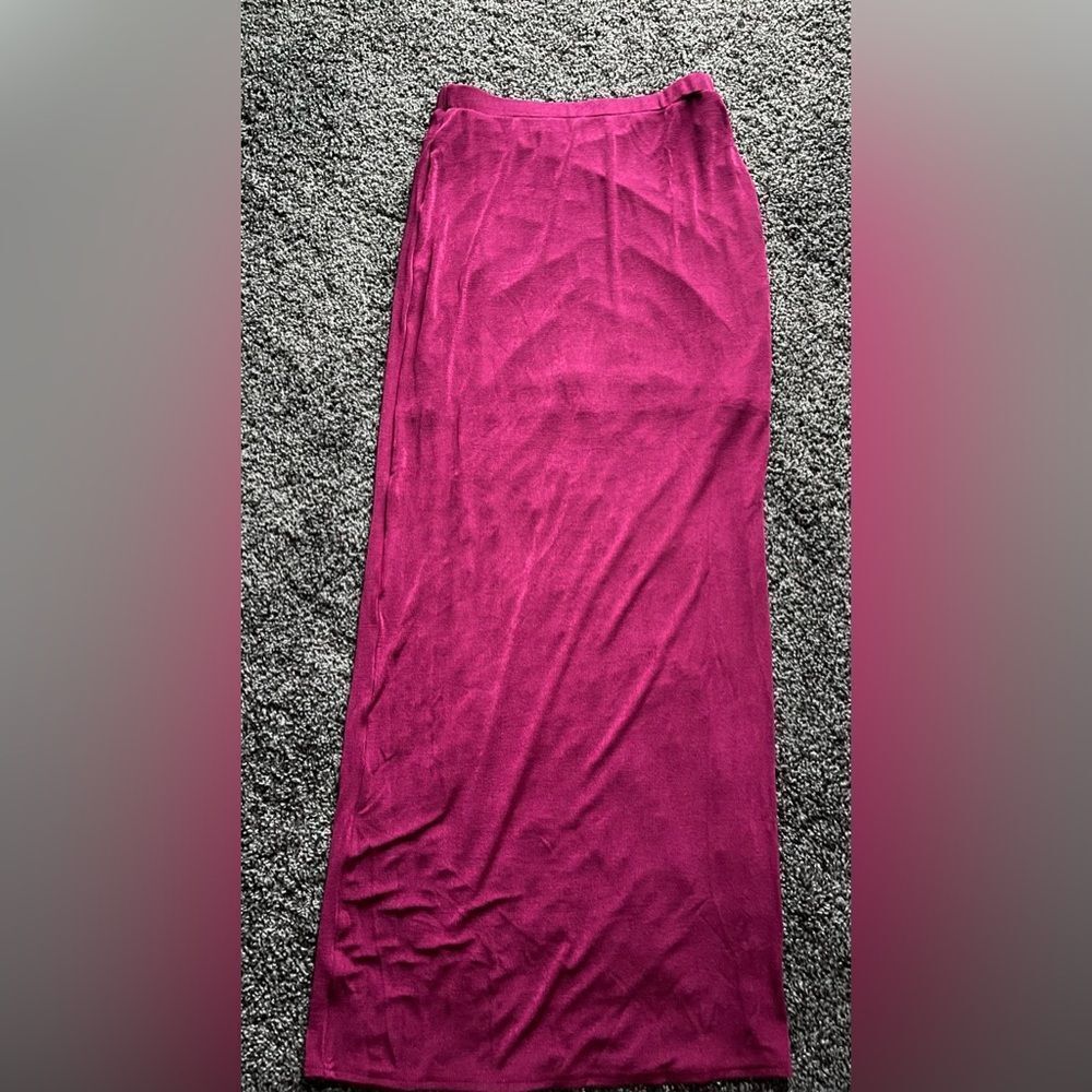 Women's pink maxi skirt, New - Picture 4 of 4